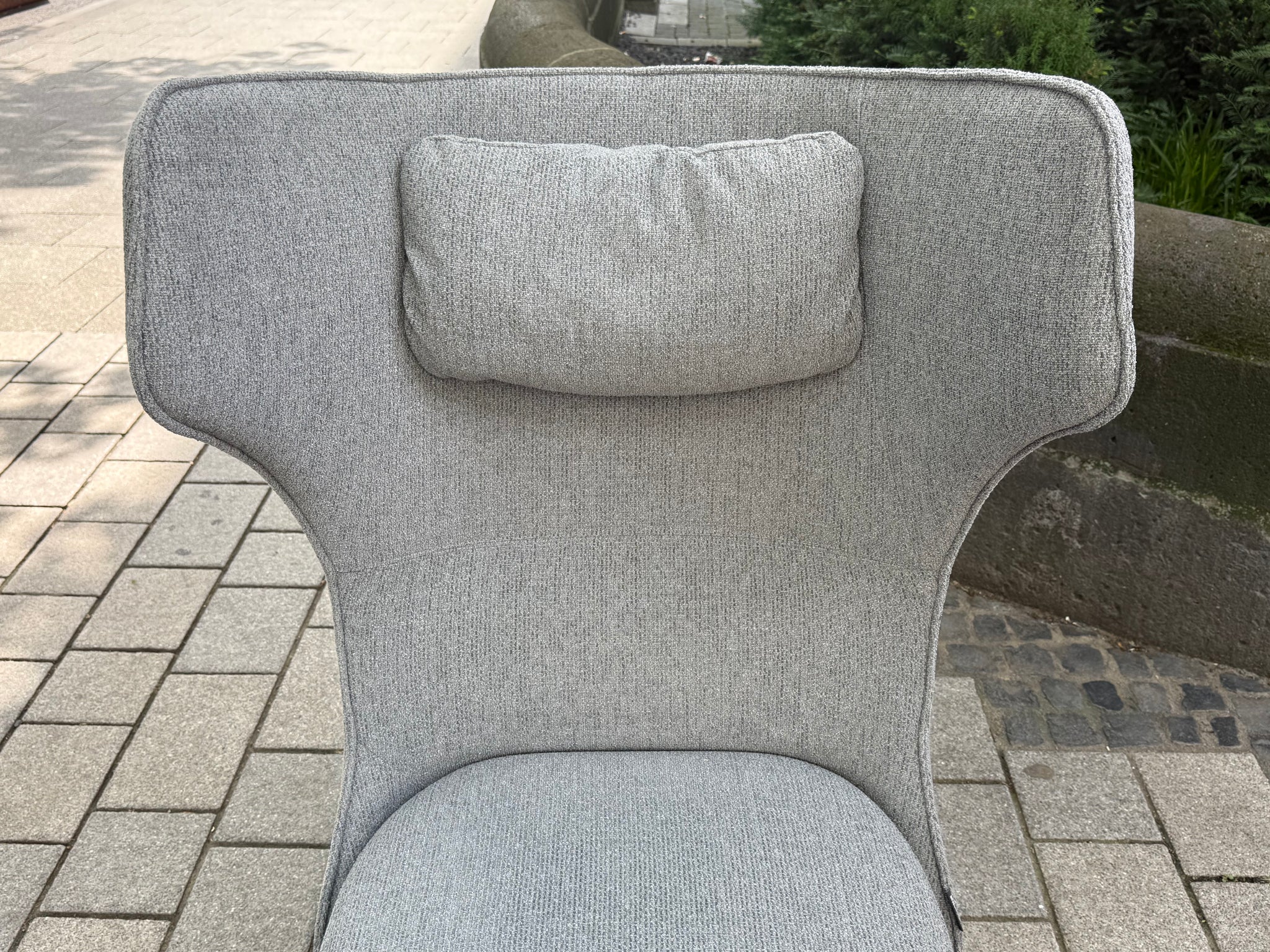 Freistil - Sessel & Hocker - freistil 149 - Stoff grau - sofort verfügbar