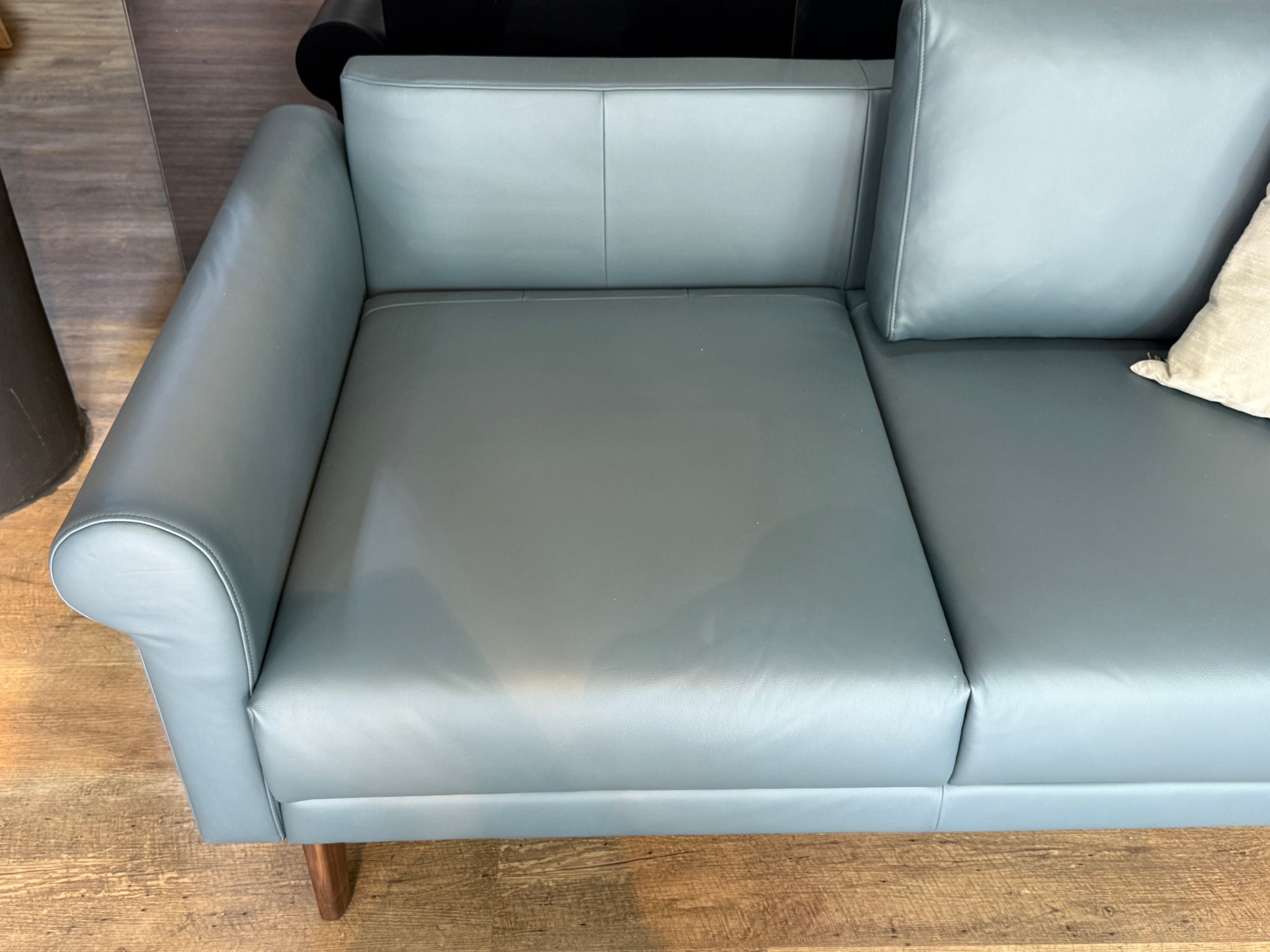 creation by Rolf Benz - Sofa - cr.450 - Leder blau - sofort verfügbar