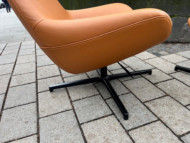 creation by Rolf Benz - Sessel - cr.485 - Leder braun - sofort verfügbar