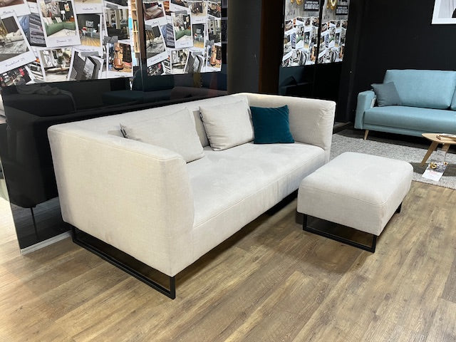 freistil - Sofa - freistil 160 - Stoff weiß - sofort verfügbar