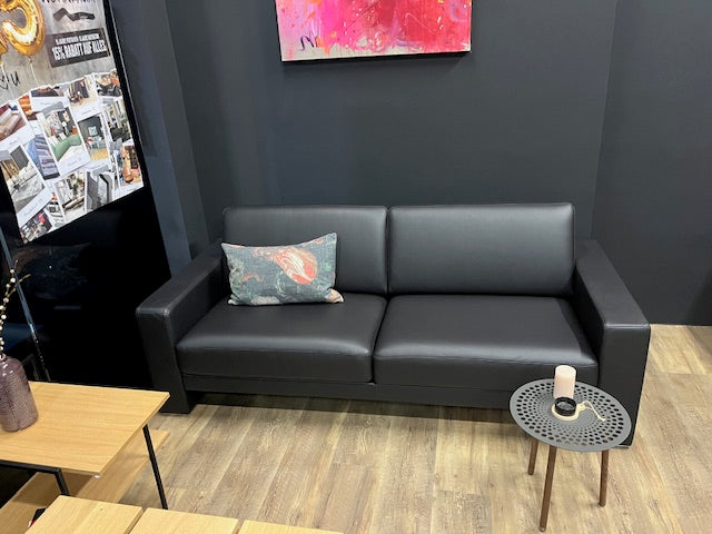 Rolf Benz - Sofa - RB 011 Ego - Leder schwarz - sofort verfügbar