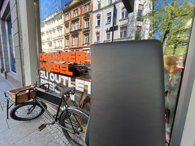 Rolf Benz - Sofa - RB 011 Ego - Leder schwarz - sofort verfügbar
