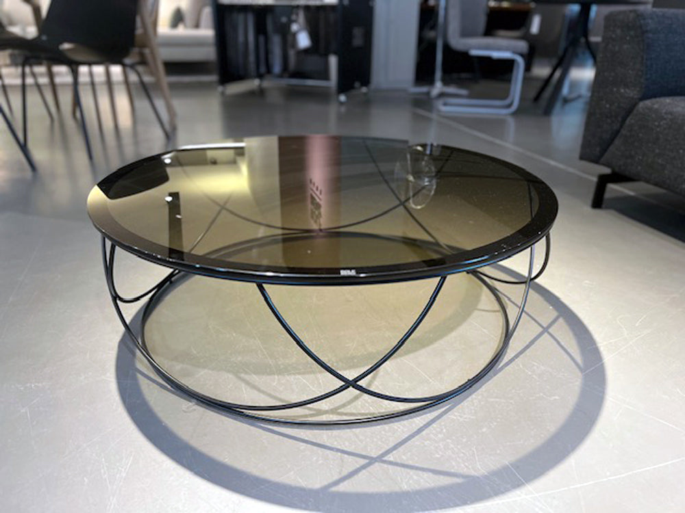 Rolf Benz - Couchtisch - RB 8770 - Glas getönt bronze + Lack schwarz - konfigurierbar