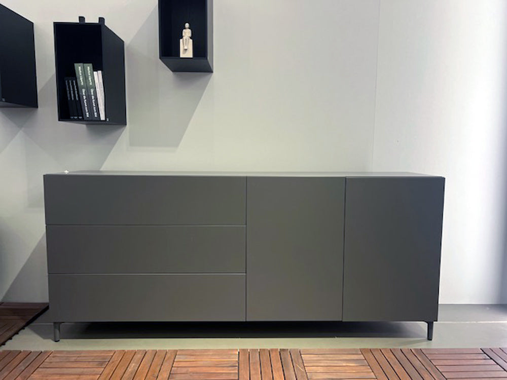 Rolf Benz - Sideboard - Stretto - Lack grau - sofort verfügbar