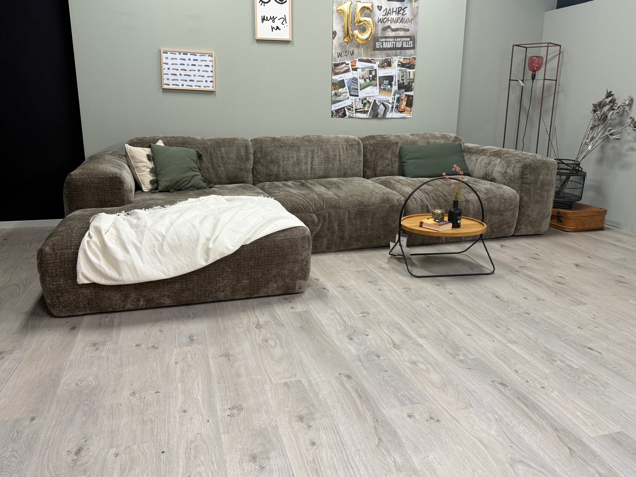 Pro Seda - Sofa - Paradiso - Stoff braun - sofort verfügbar