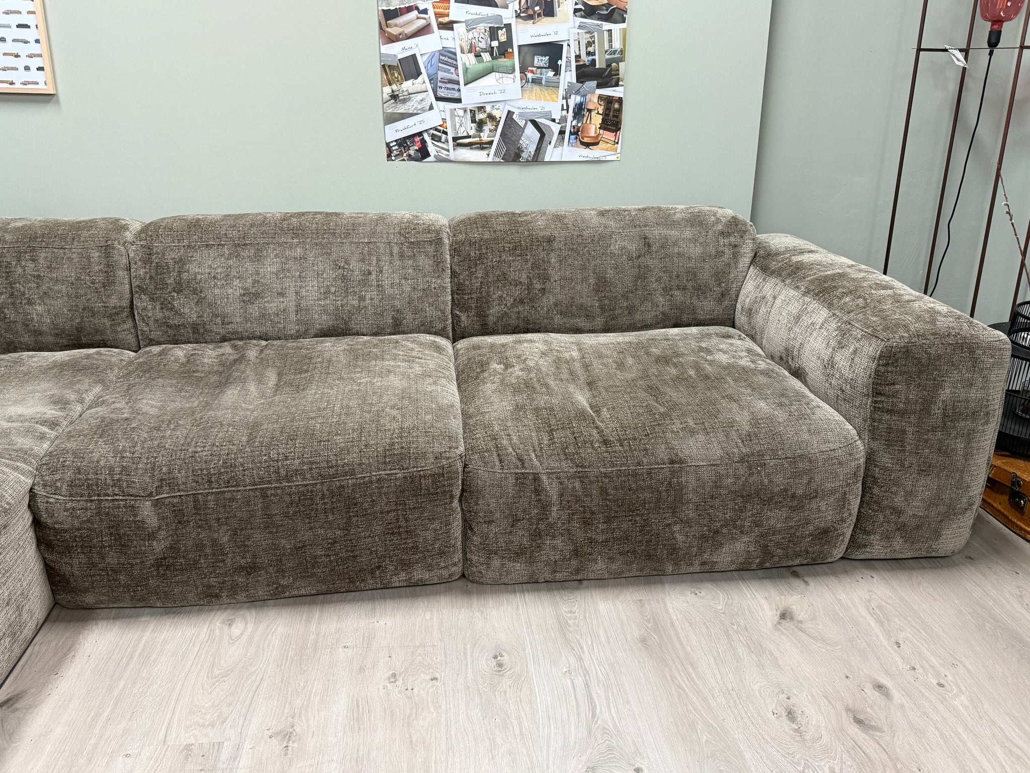Pro Seda - Sofa - Paradiso - Stoff braun - sofort verfügbar