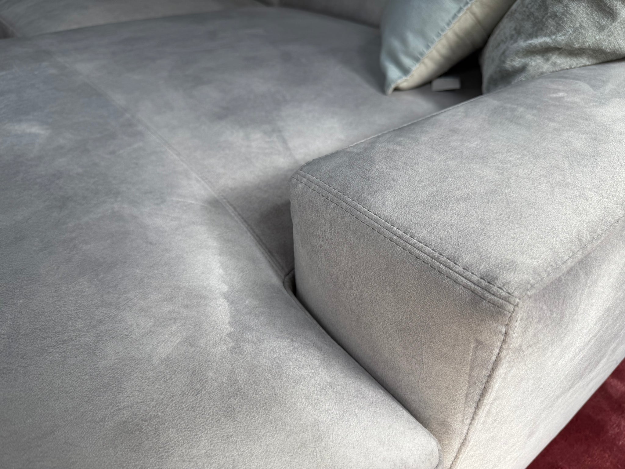 Moreno Pisano - Sofa - Olbia - Stoff grau - sofort verfügbar