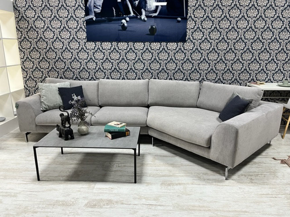 Furninova - Sofa - Jazz Day - Stoff grau - sofort verfügbar