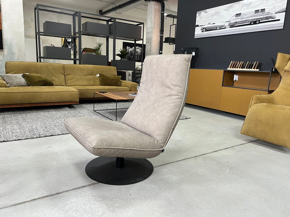 Bullfrog - Relax-Sessel - 0520 Panda - Leder grau - sofort verfügbar