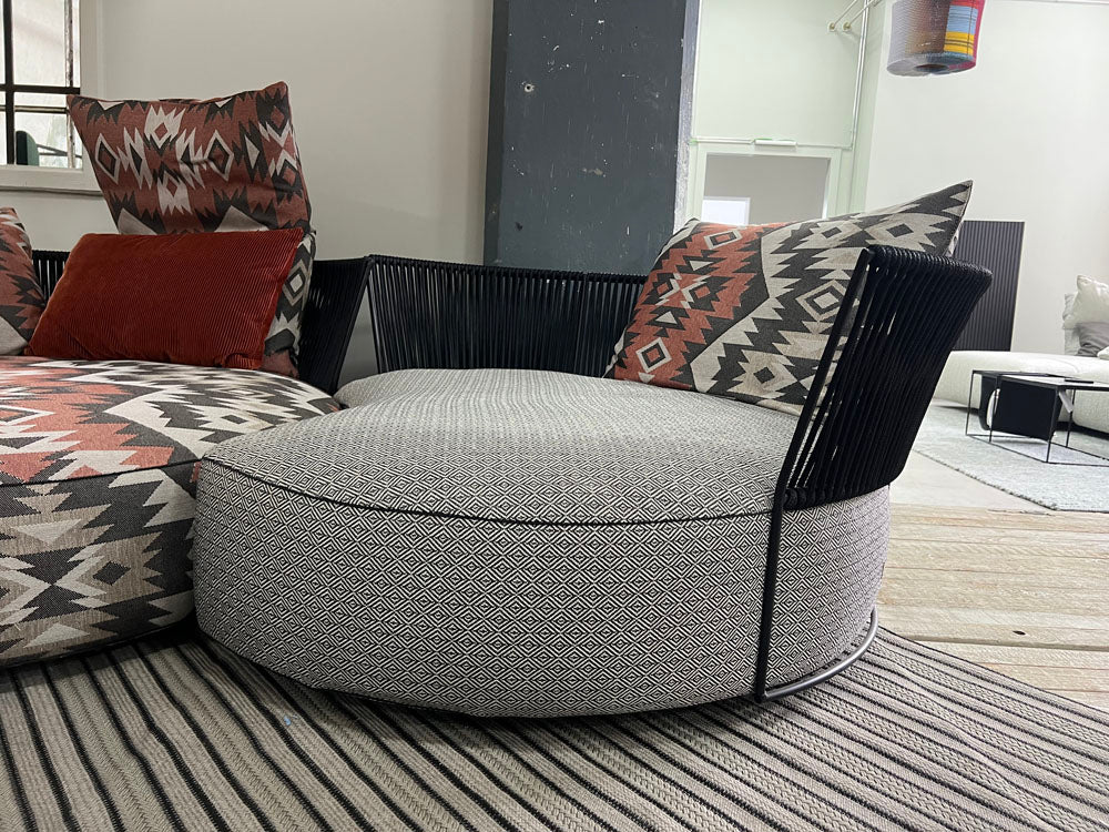 Bullfrog - Outdoor Sofa - OD1519 Isola - Stoff bunt - sofort verfügbar