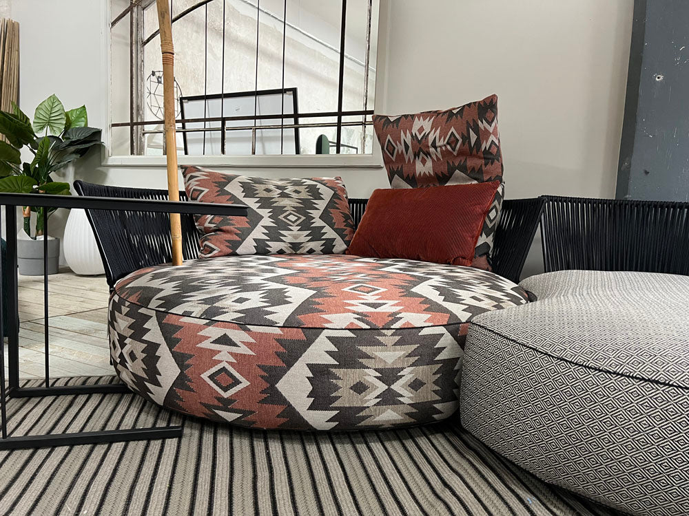 Bullfrog - Outdoor Sofa - OD1519 Isola - Stoff bunt - sofort verfügbar