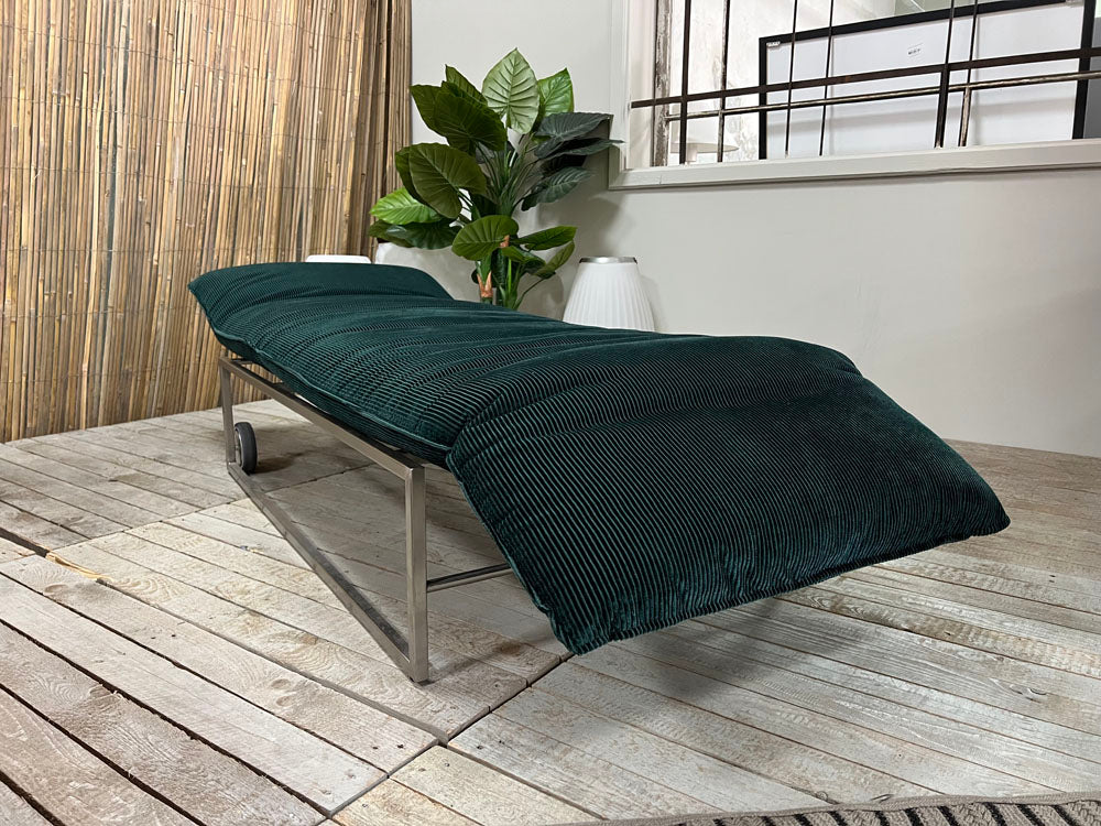 Bullfrog - Outdoor Liege - OD1037 Lettino - Stoff grün - konfigurierbar