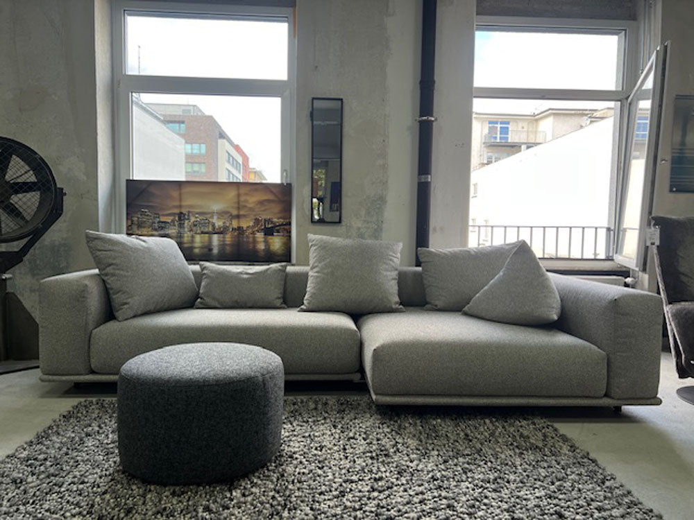 Bullfrog - Sofa - 0221 Wumms - Stoff grau - sofort verfügbar