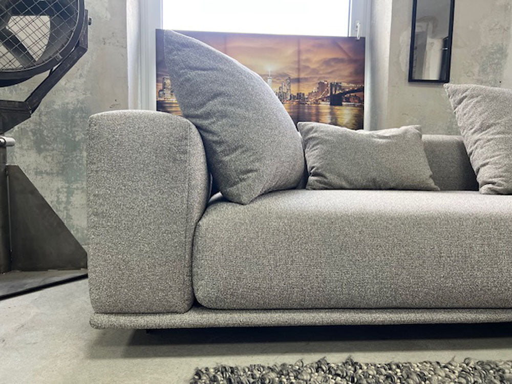 Bullfrog - Sofa - 0221 Wumms - Stoff grau - sofort verfügbar