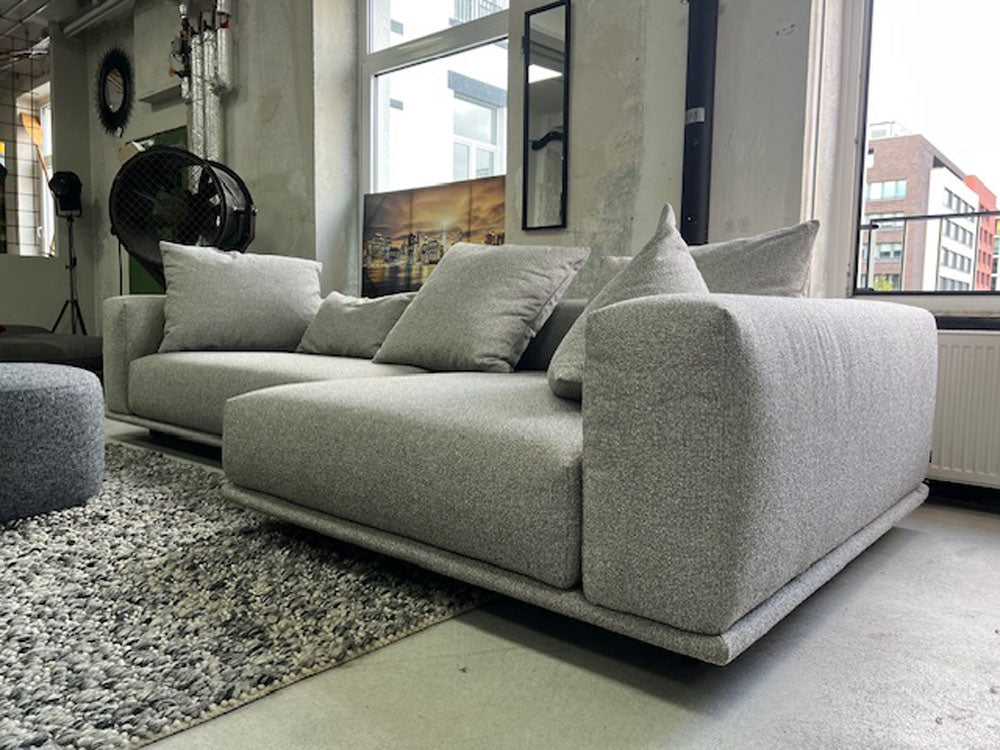 Bullfrog - Sofa - 0221 Wumms - Stoff grau - sofort verfügbar