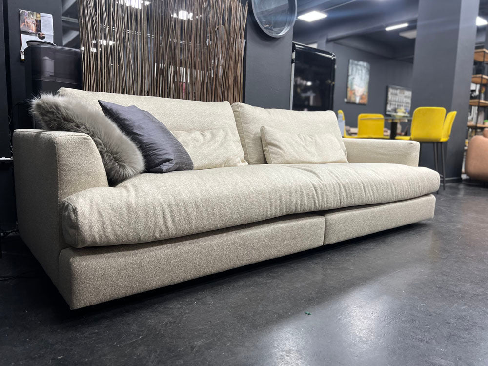 Furninova - Sofa - Eden - Stoff beige - sofort verfügbar