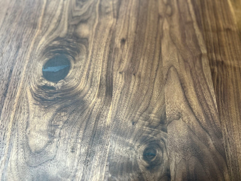 Wohnraum - Tisch ausziehbar - WR 5100 - Nussbaum massiv - konfigurierbar