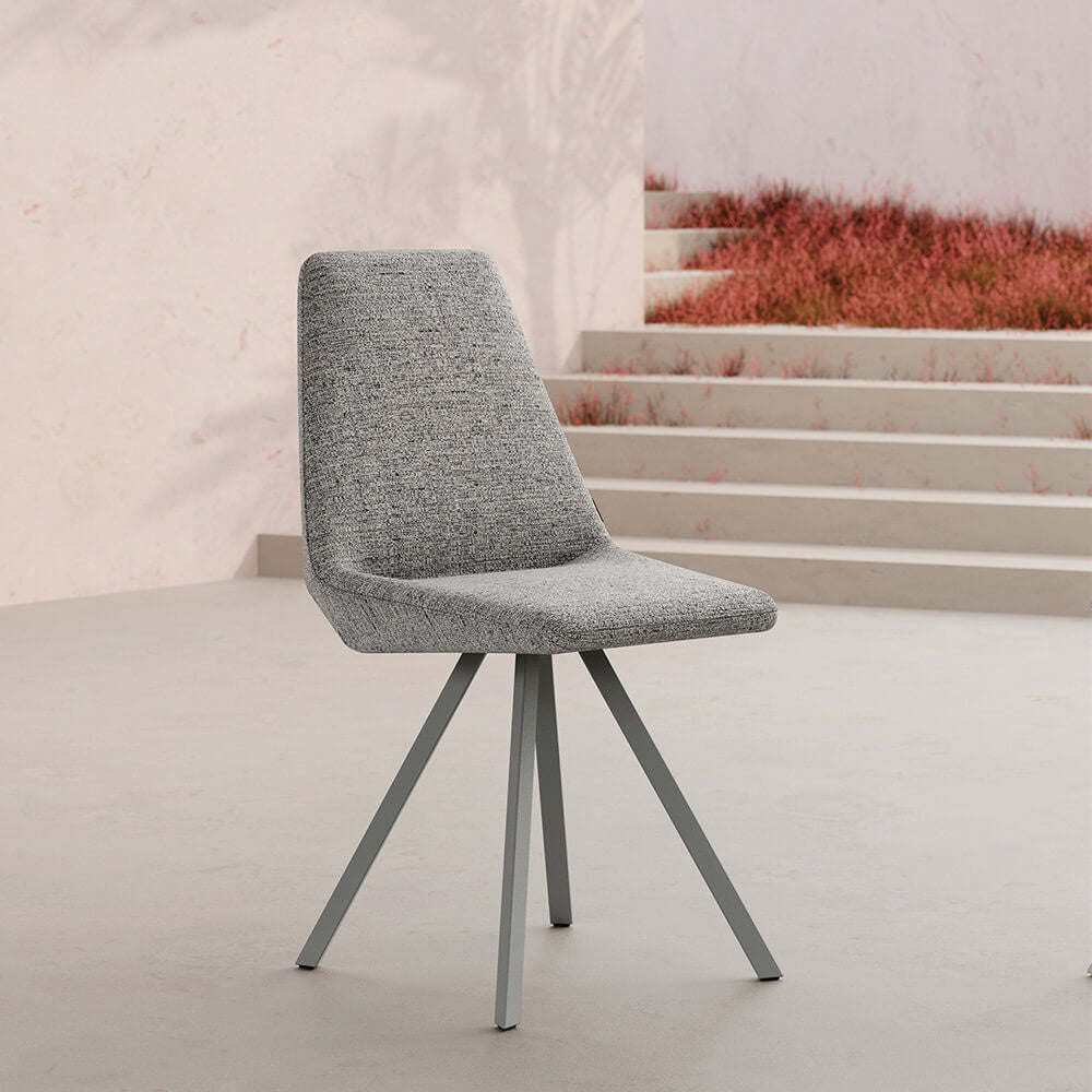 Mobliberica - Stuhl - Oru - Stoff beige - konfigurierbar