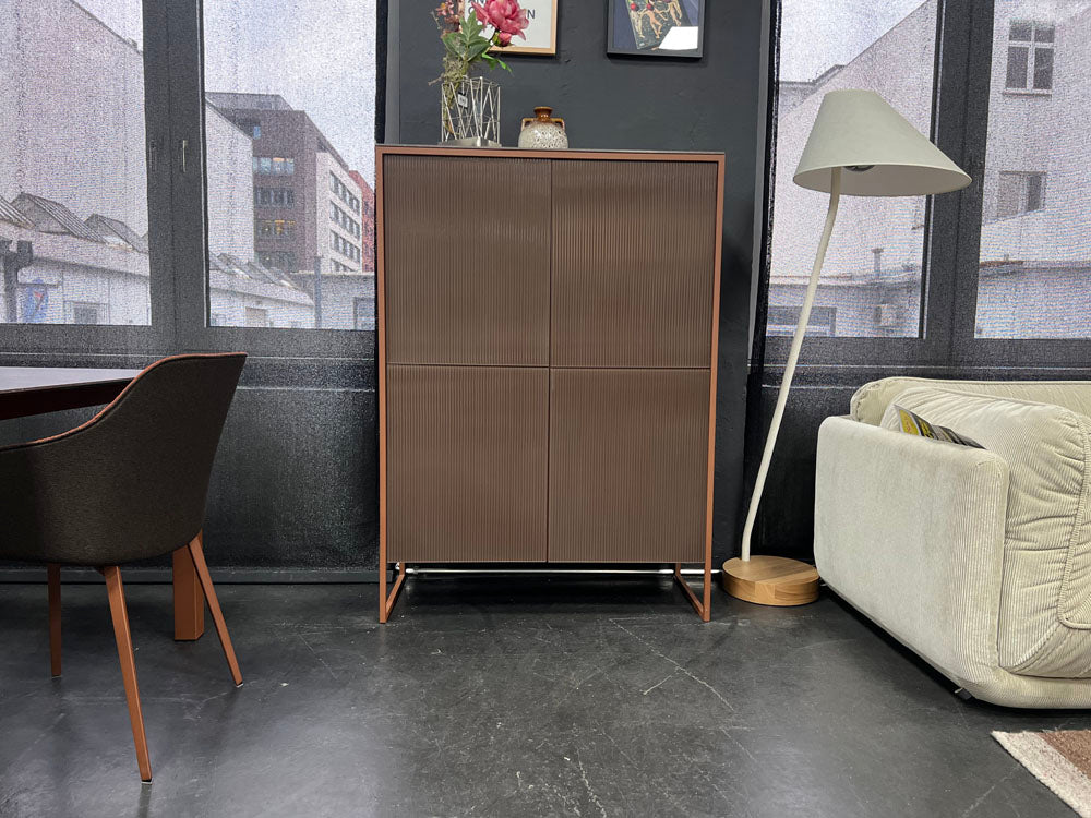 Mobliberica - Highboard - Terra - Keramik braun - konfigurierbar