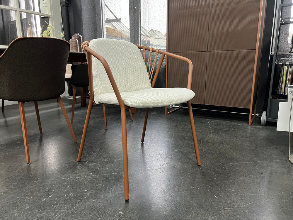 Musola - Outdoor Stuhl - Baga - Stoff beige - konfigurierbar