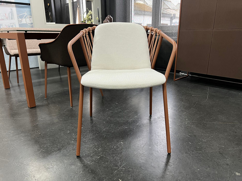 Musola - Outdoor Stuhl - Baga - Stoff beige - konfigurierbar