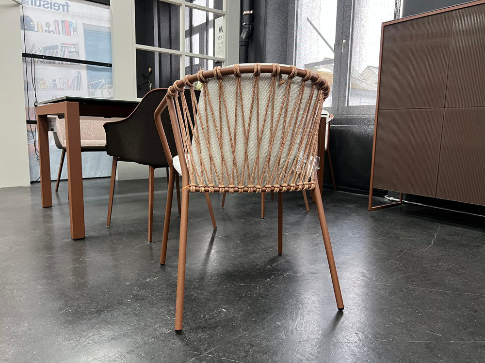 Musola - Outdoor Stuhl - Baga - Stoff beige - konfigurierbar