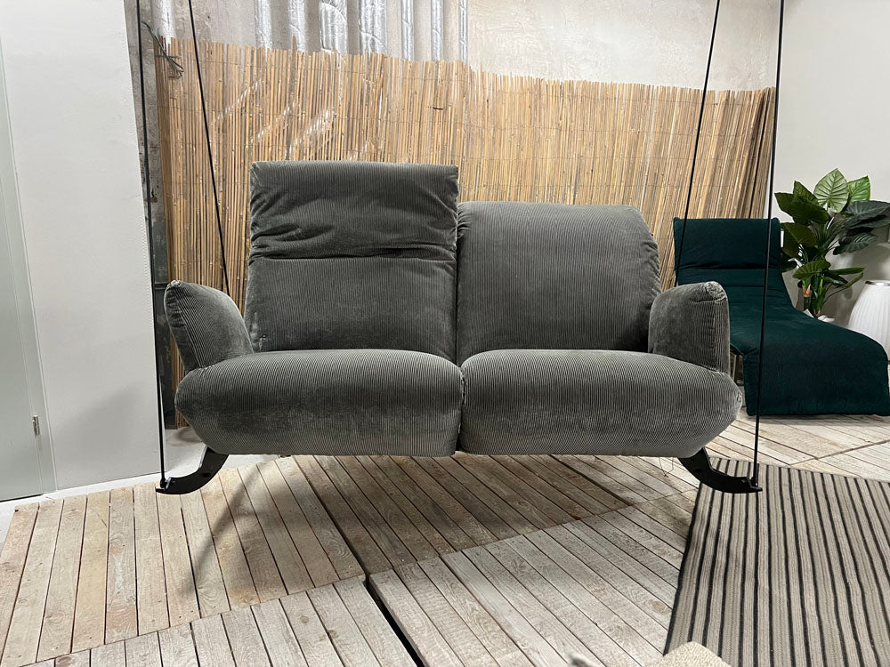 Bullfrog - Schaukel-Sofa - Rockfrog - Stoff grau - sofort verfügbar