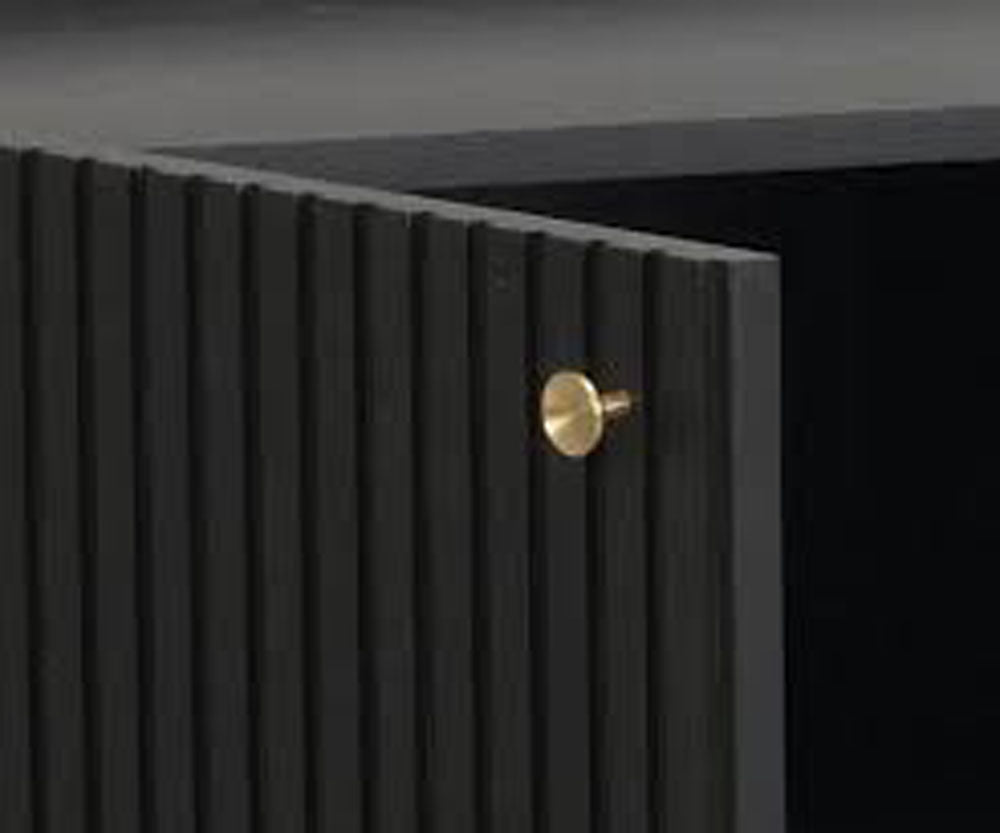 Rowico - Sideboard - Halifax - Eichenfurnier schwarz - sofort verfügbar