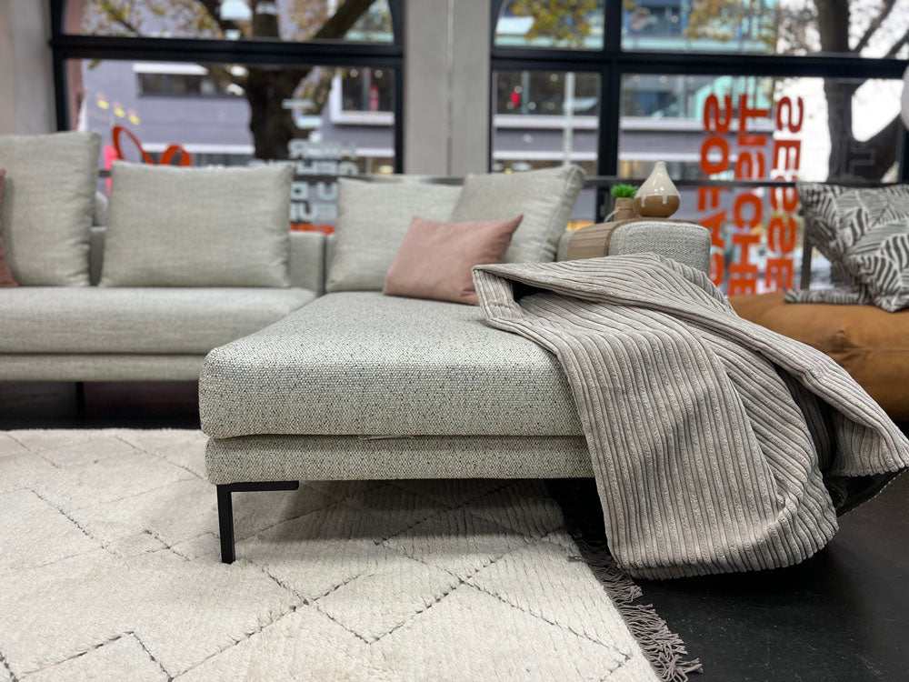 Sits - Ecksofa - Linnea - Stoff beige - konfigurierbar