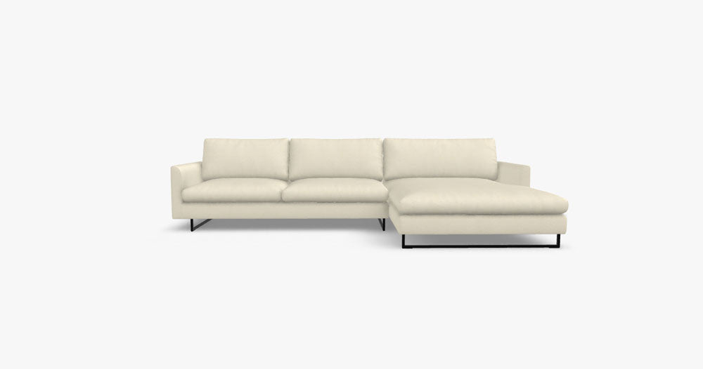 freistil Rolf Benz  - Sofa - freistil 134 - Stoff weiß - konfigurierbar