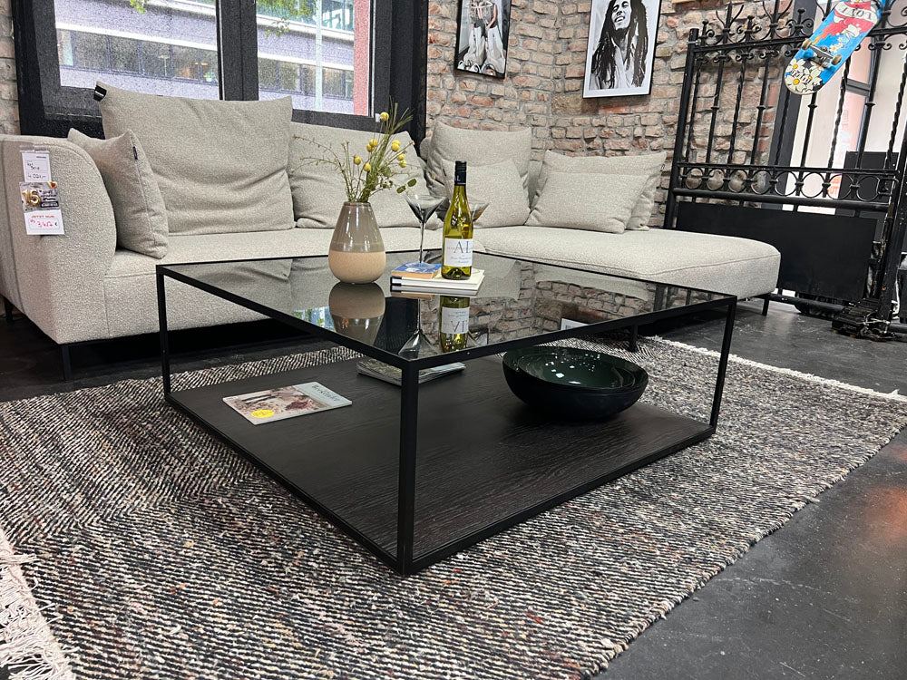 freistil - Couchtisch - freistil 181 - Glas/Holz - sofort verfügbar