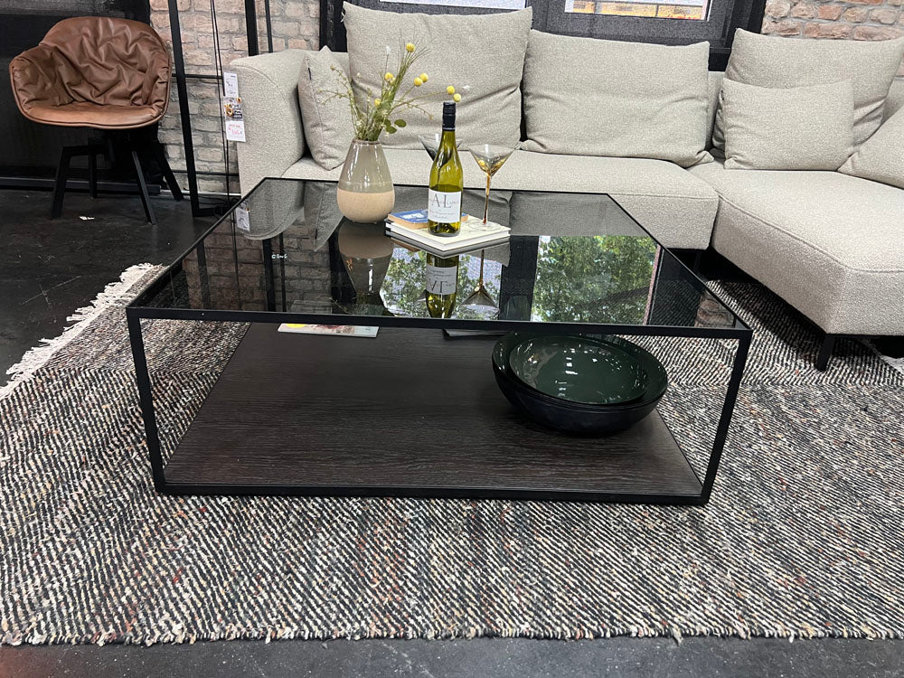 freistil - Couchtisch - freistil 181 - Glas/Holz - sofort verfügbar