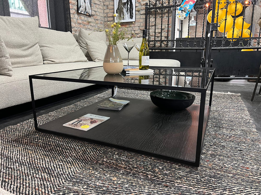 freistil - Couchtisch - freistil 181 - Glas/Holz - sofort verfügbar