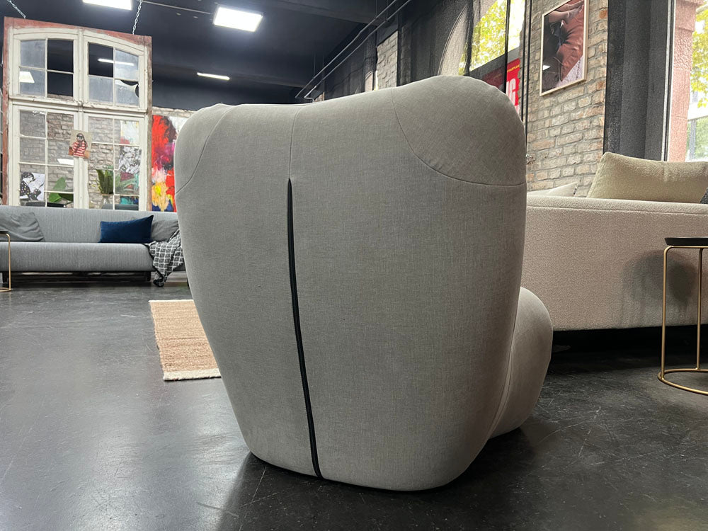 freistil - Sessel - freistil 171 - Stoff grau - sofort verfügbar