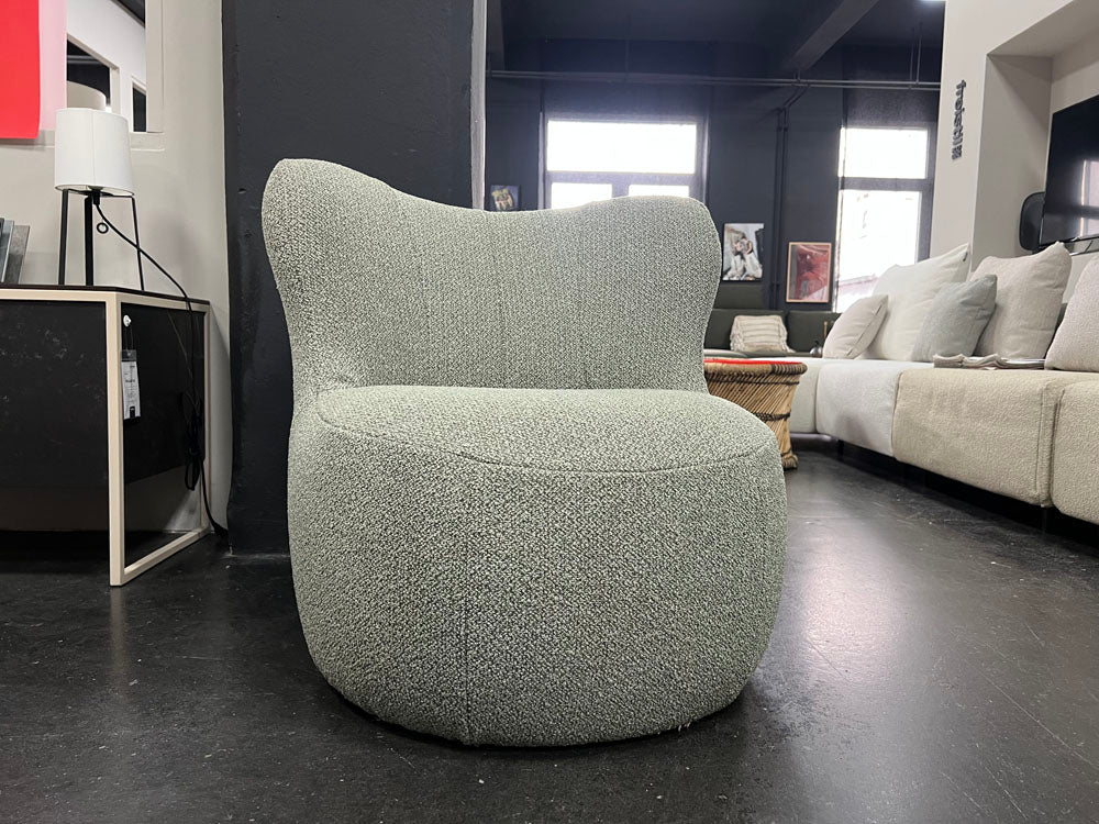freistil - Sessel - freistil 173 - Stoff grün - konfigurierbar