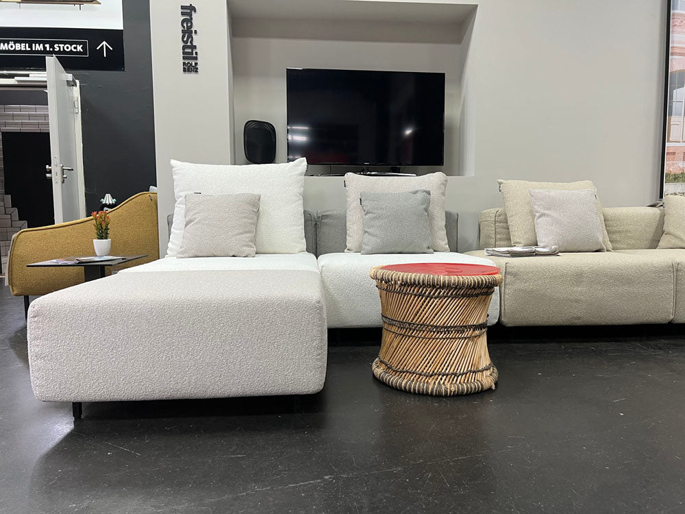 freistil - Sofa - freistil 122 - ECHT - Stoff beige - sofort verfügbar