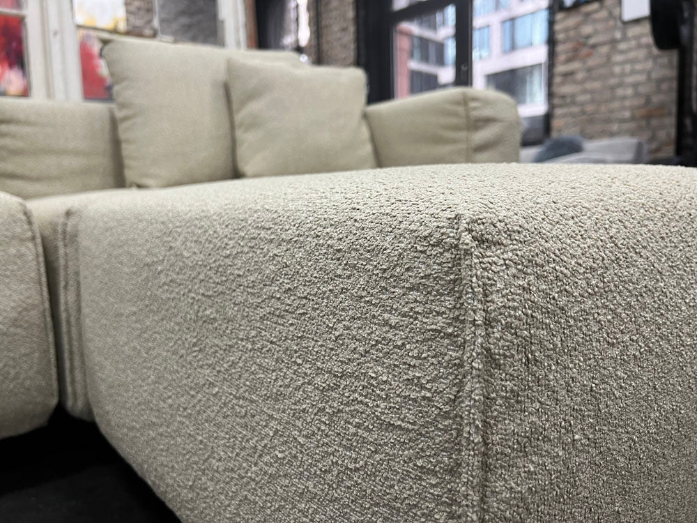 freistil - Sofa - freistil 122 - ECHT - Stoff beige - konfigurierbar