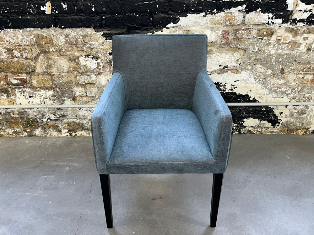Machalke - Stuhl - Massimo (4er-Set) - Stoff Blau - sofort verfügbar