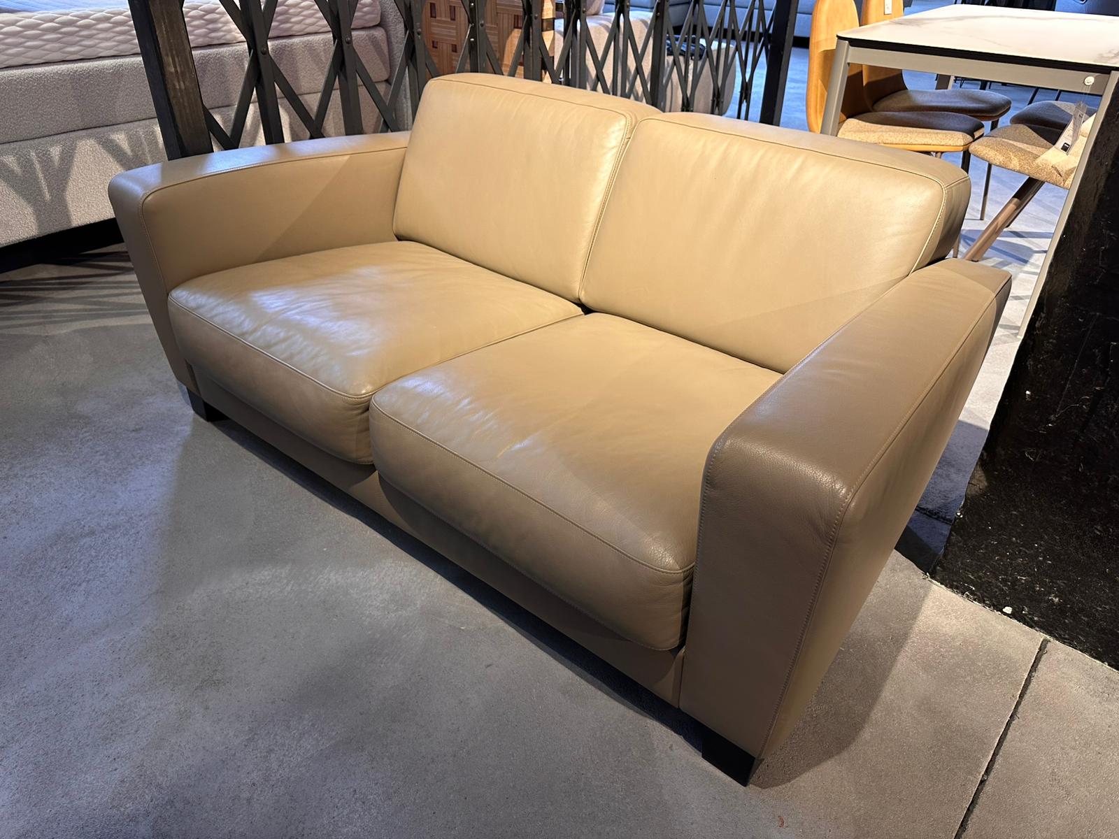 Machalke - Sofa - Vendome - Leder braun - sofort verfügbar