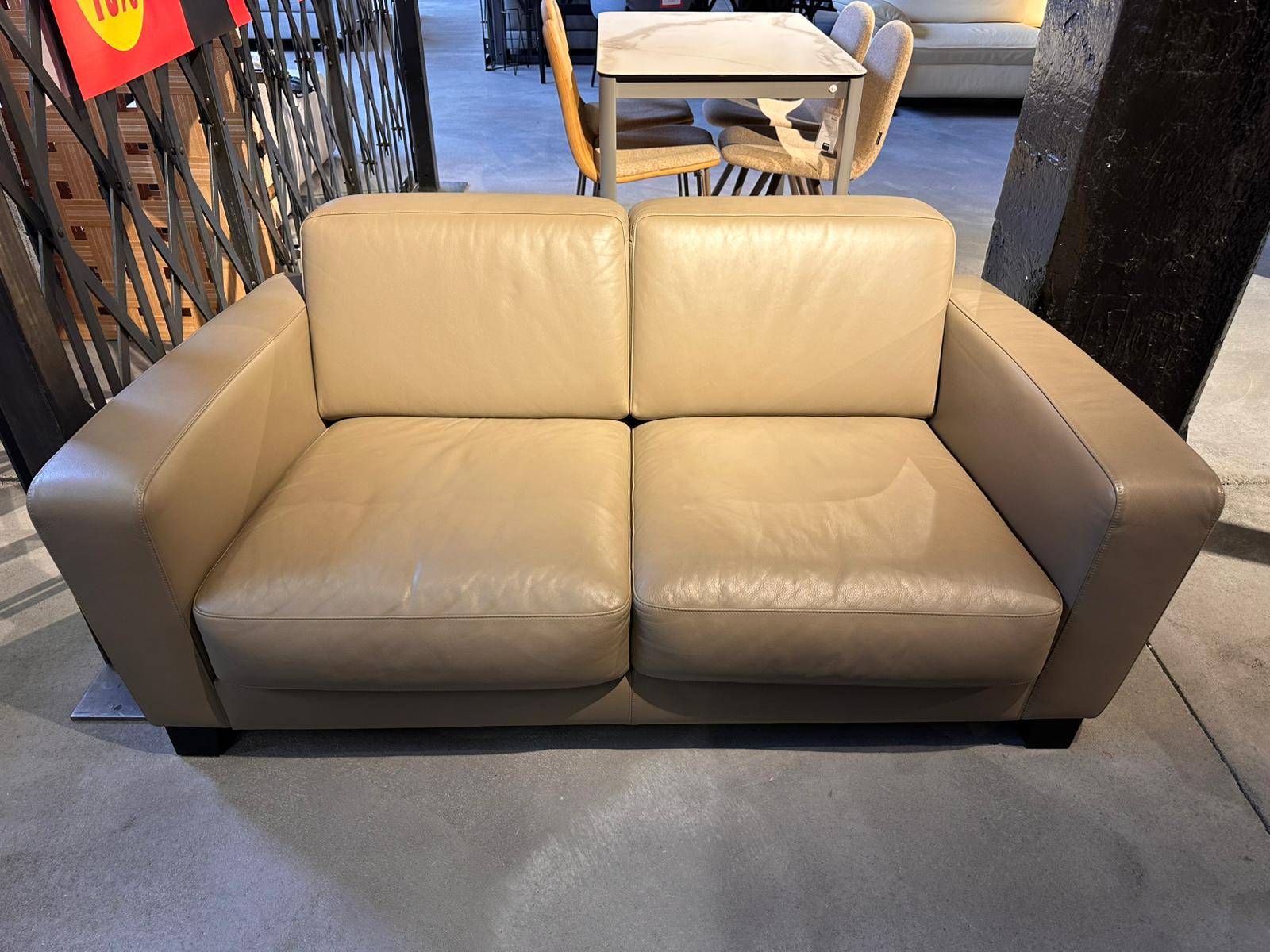 Machalke - Sofa - Vendome - Leder braun - sofort verfügbar