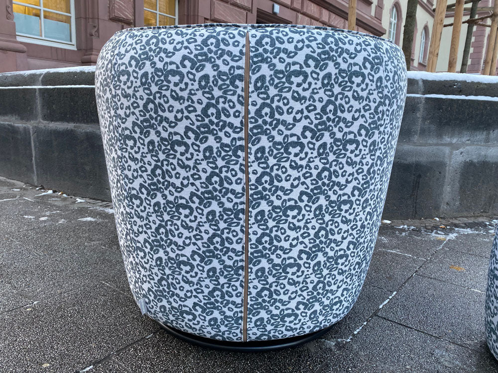 Mokumuku - Sessel - Marlene - Stoff gemustert - konfigurierbar