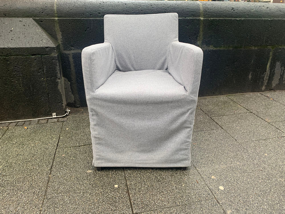 Machalke - Stuhl - Maxima (6er-Set) - Stoff grau - sofort Verfügbar