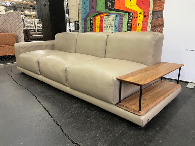 Rolf Benz - Sofa - RB 545 Modo  - Leder schlamm - sofort verfügbar