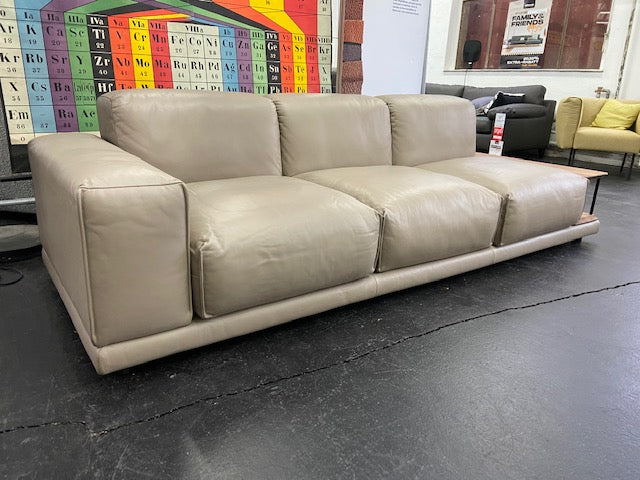 Rolf Benz - Sofa - RB 545 Modo  - Leder schlamm - sofort verfügbar
