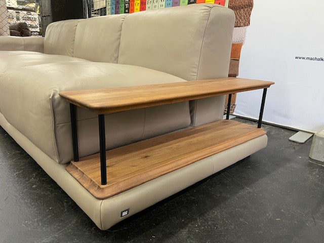 Rolf Benz - Sofa - RB 545 Modo  - Leder schlamm - sofort verfügbar