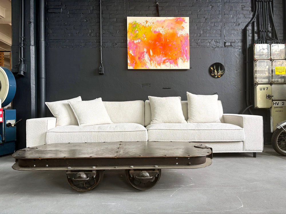 Pro Seda - Sofa - Excalibur - Stoff beige - Sofort verfügbar