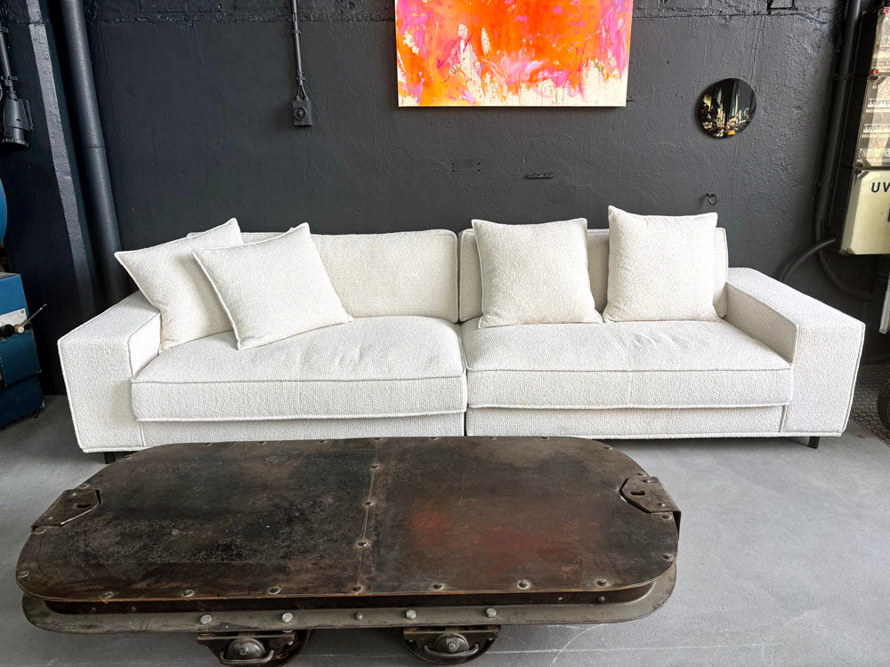 Pro Seda - Sofa - Excalibur - Stoff beige - Sofort verfügbar