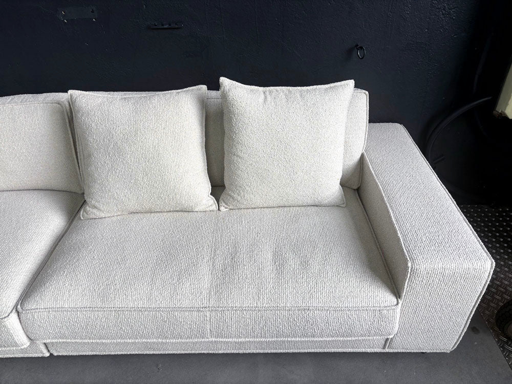 Pro Seda - Sofa - Excalibur - Stoff beige - Sofort verfügbar