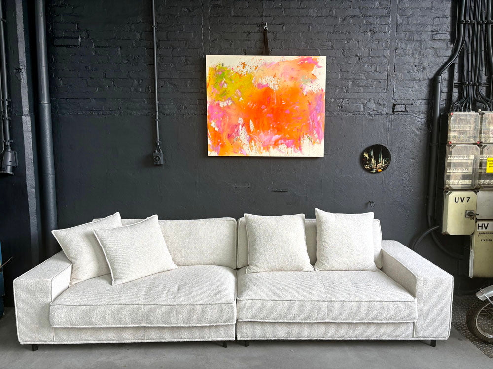 Pro Seda - Sofa - Excalibur - Stoff beige - Sofort verfügbar