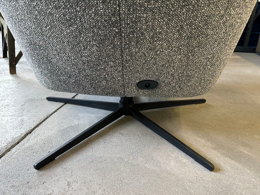 Pro Seda - Relaxsessel - Ravi - Leder / Stoff grau - konfigurierbar